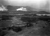 Etna eruzione del 1910, il campo di fratture secche e sullo...