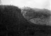 Etna eruzione del 1928, la colata lavica lungo la scarpata m...